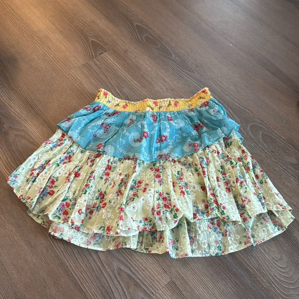 Like new loveshackfancy soleil ruffle skirt - Picture 5 of 9